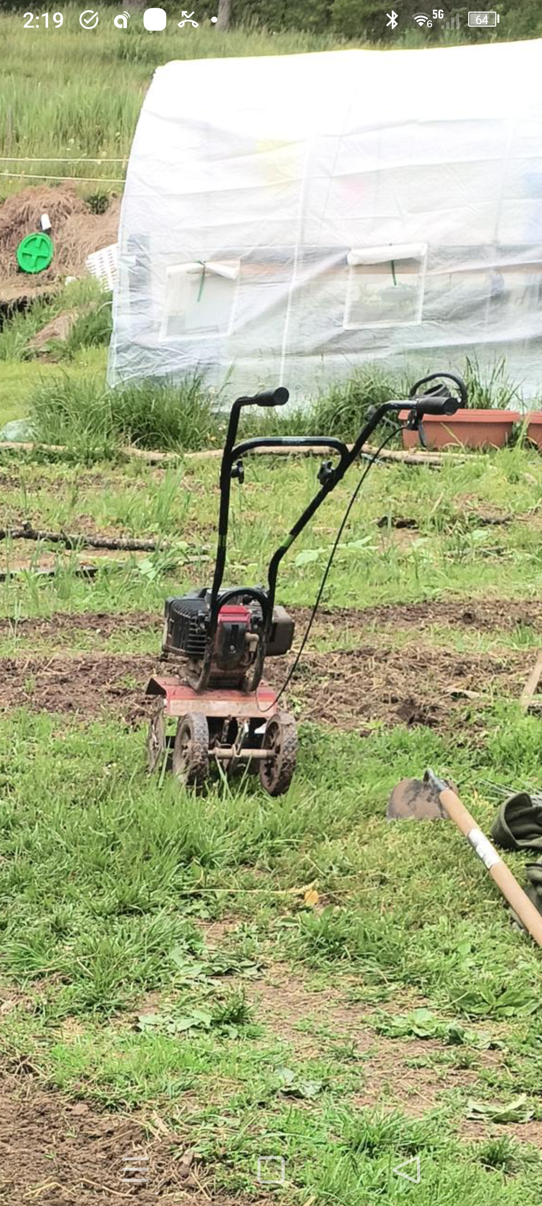 43cc cultivator — my tractor